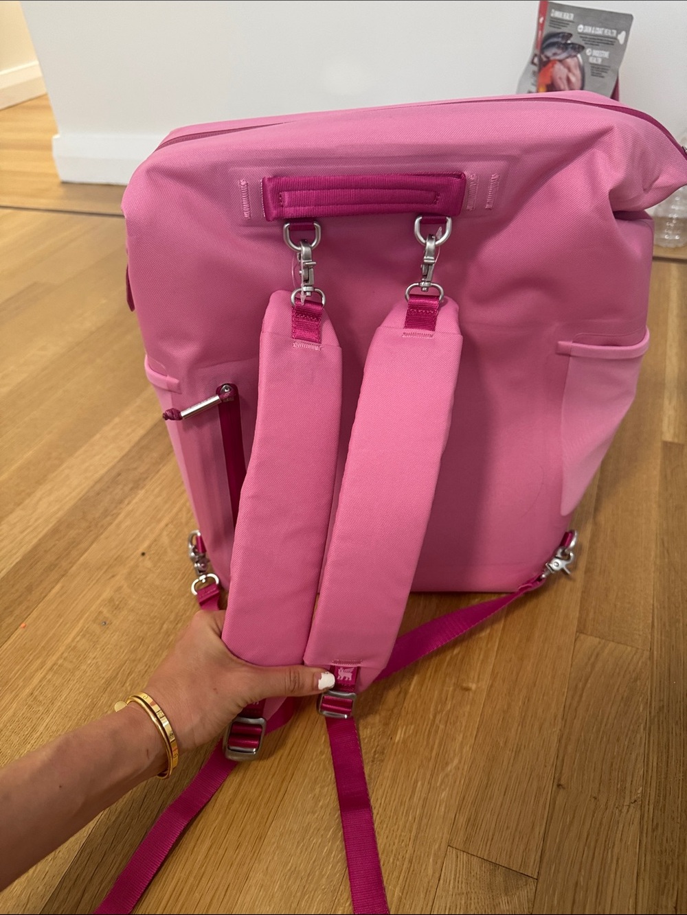 Stanley Madeleine Midi Cooler Backpack - Bubblegum Pink - Picture 3 of 3
